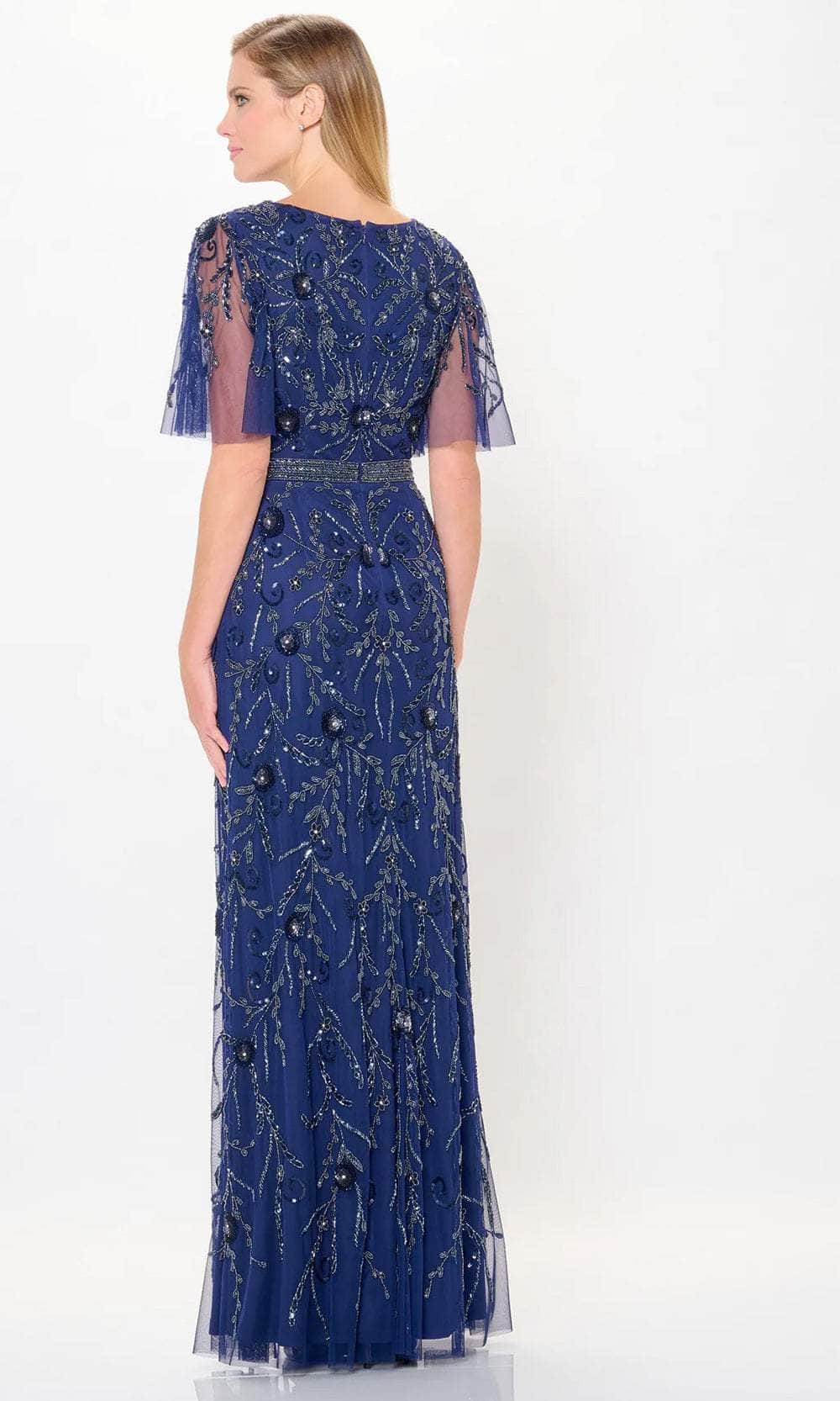 Montage by Mon Cheri M912 - Flutter Sleeve A-Line Evening Dress Mother of the Bride Dresses