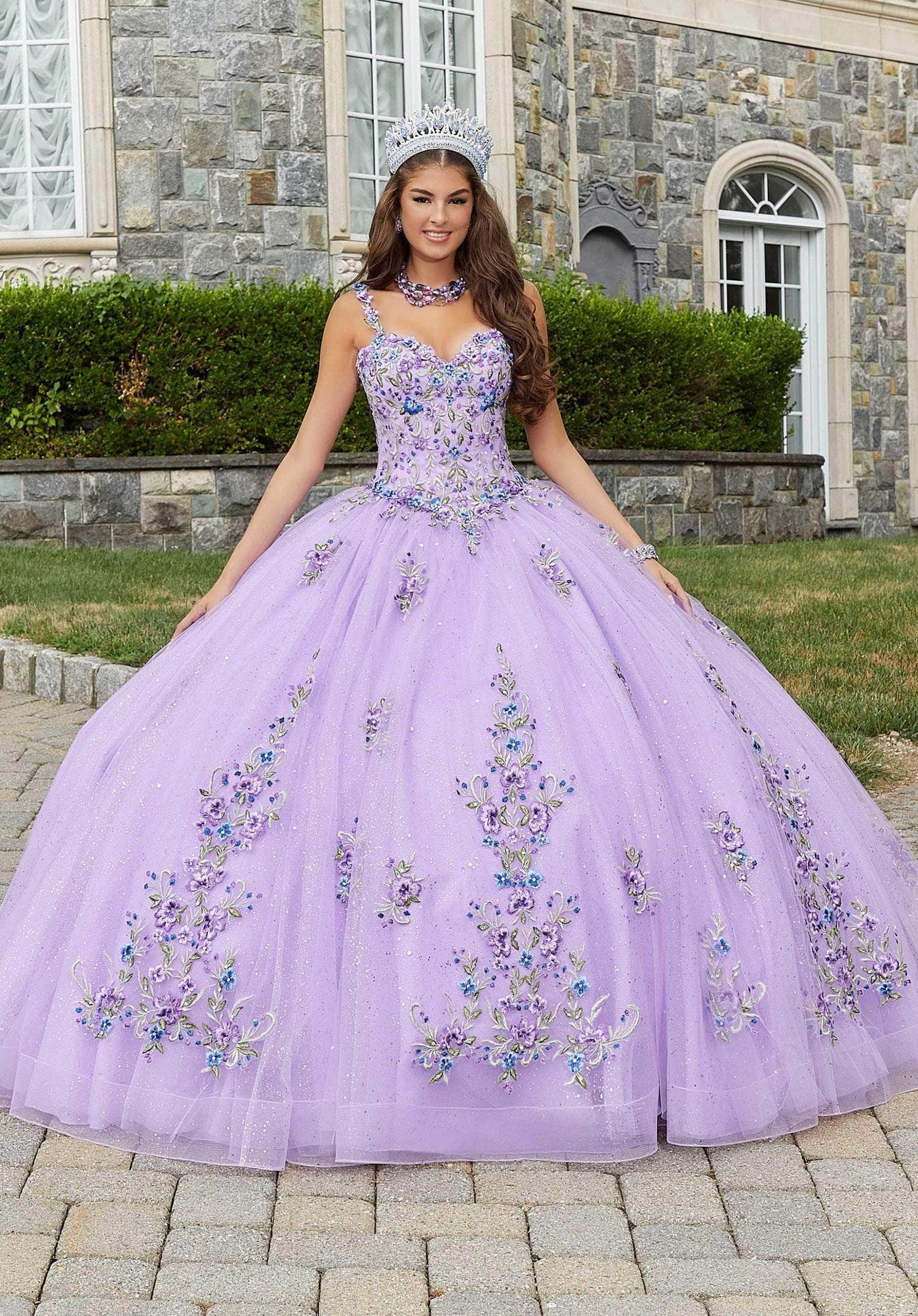 Mori Lee 60176 - Embroidered Sweetheart Ballgown Ball Gowns