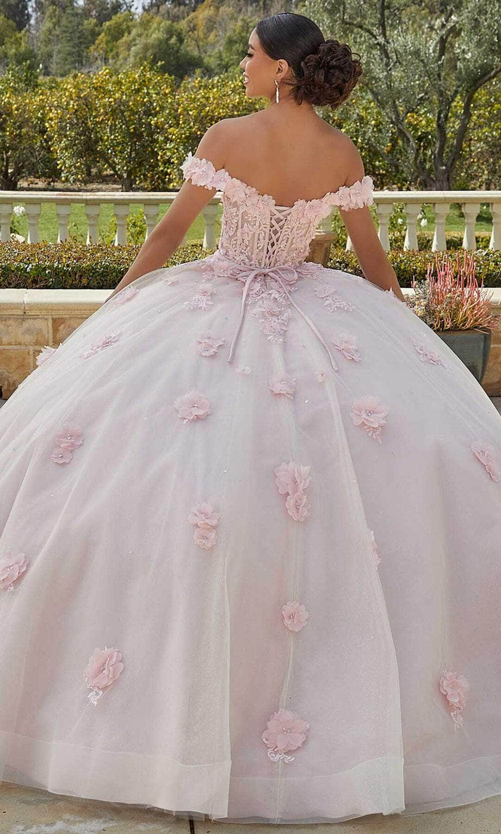 Mori Lee 60185 - Floral Embroidered Sweetheart Ballgown Ball Gowns