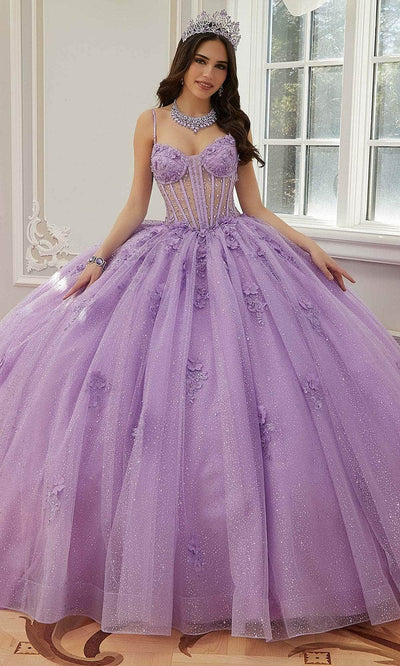 Mori Lee 60206 - 3D Florals Quinceanera Ballgown Quinceanera Dresses 00 /  Orchid