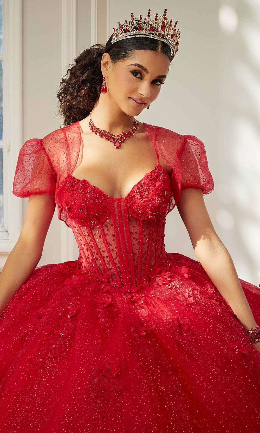 morilee red quince dress Morilee 89428 Red Quinceaera Dress The Quince Of Your Dreams