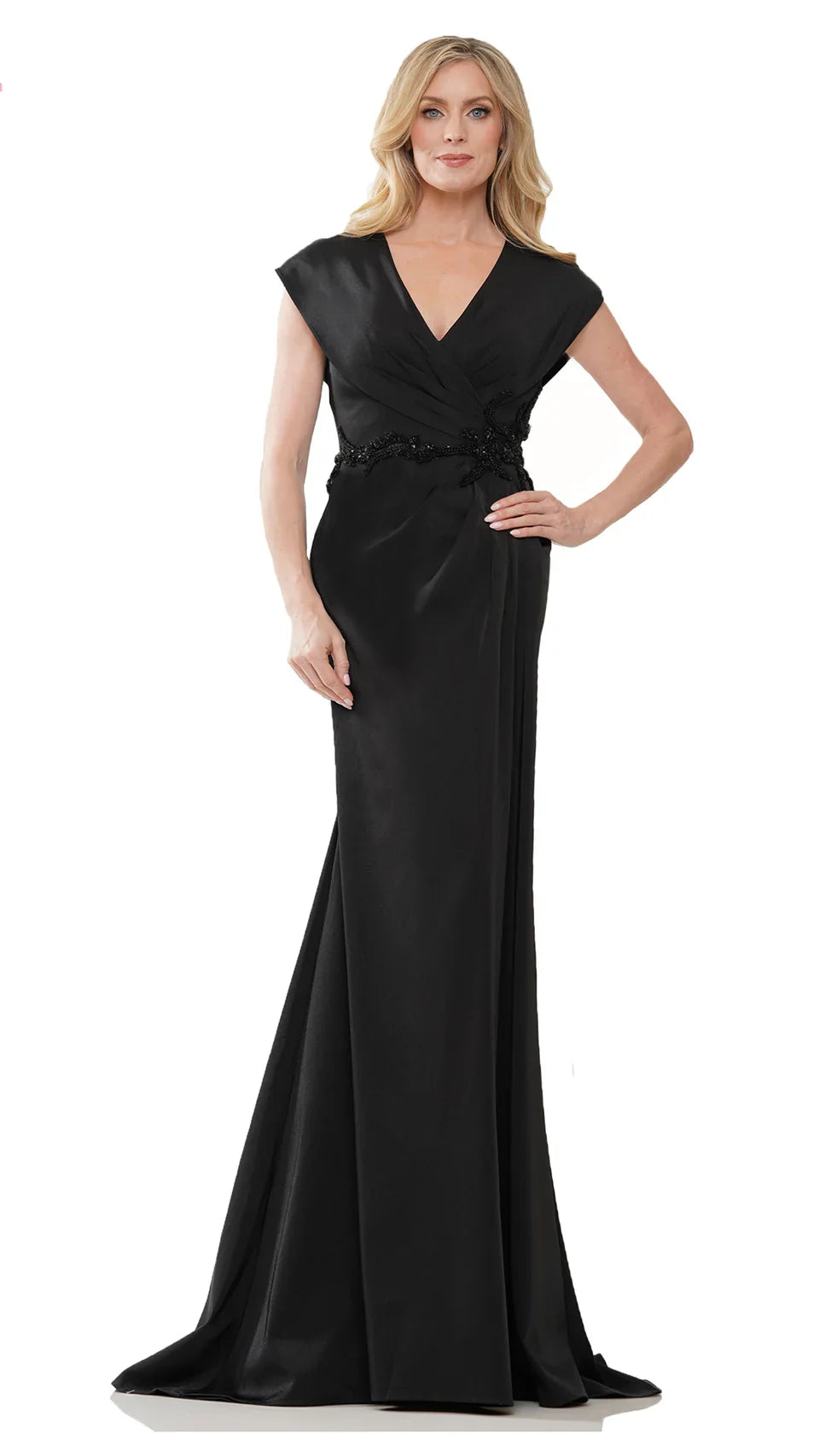 Marsoni by Colors MV1226 - Elegant V Neck Dress