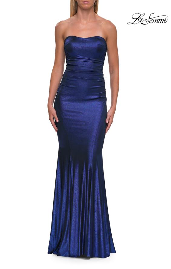 La Femme 33424 - Elegant Floor-Length Sweetheart Gown