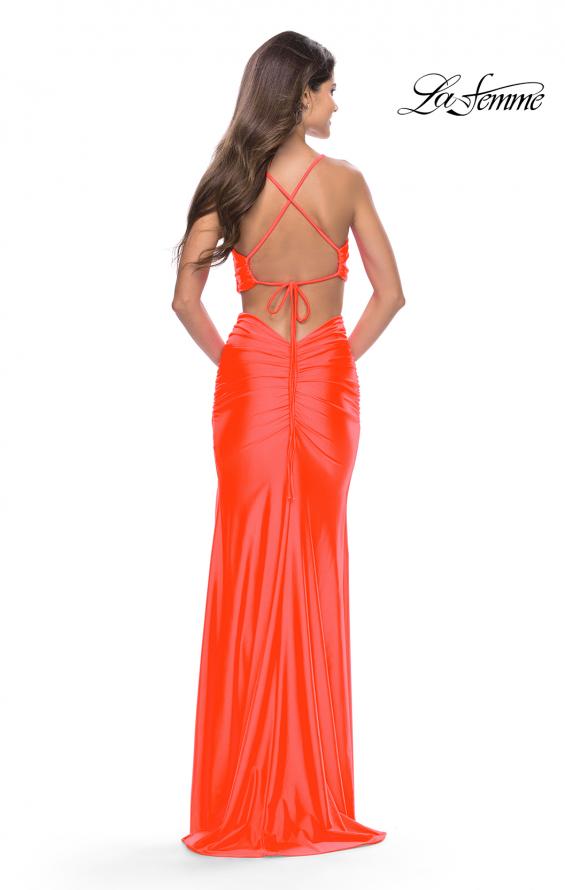 La Femme 31400 - Single Tie Dress