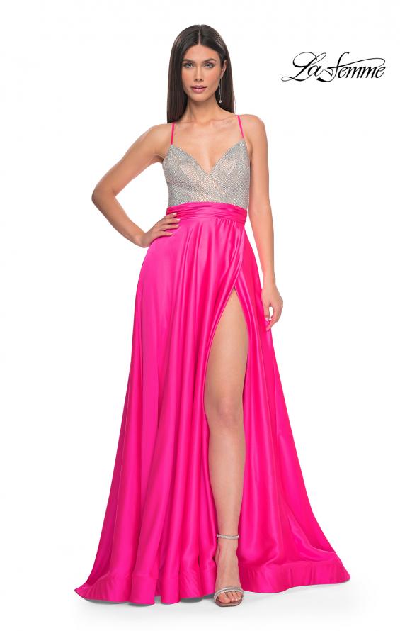 La Femme 31448 - A-line Dress