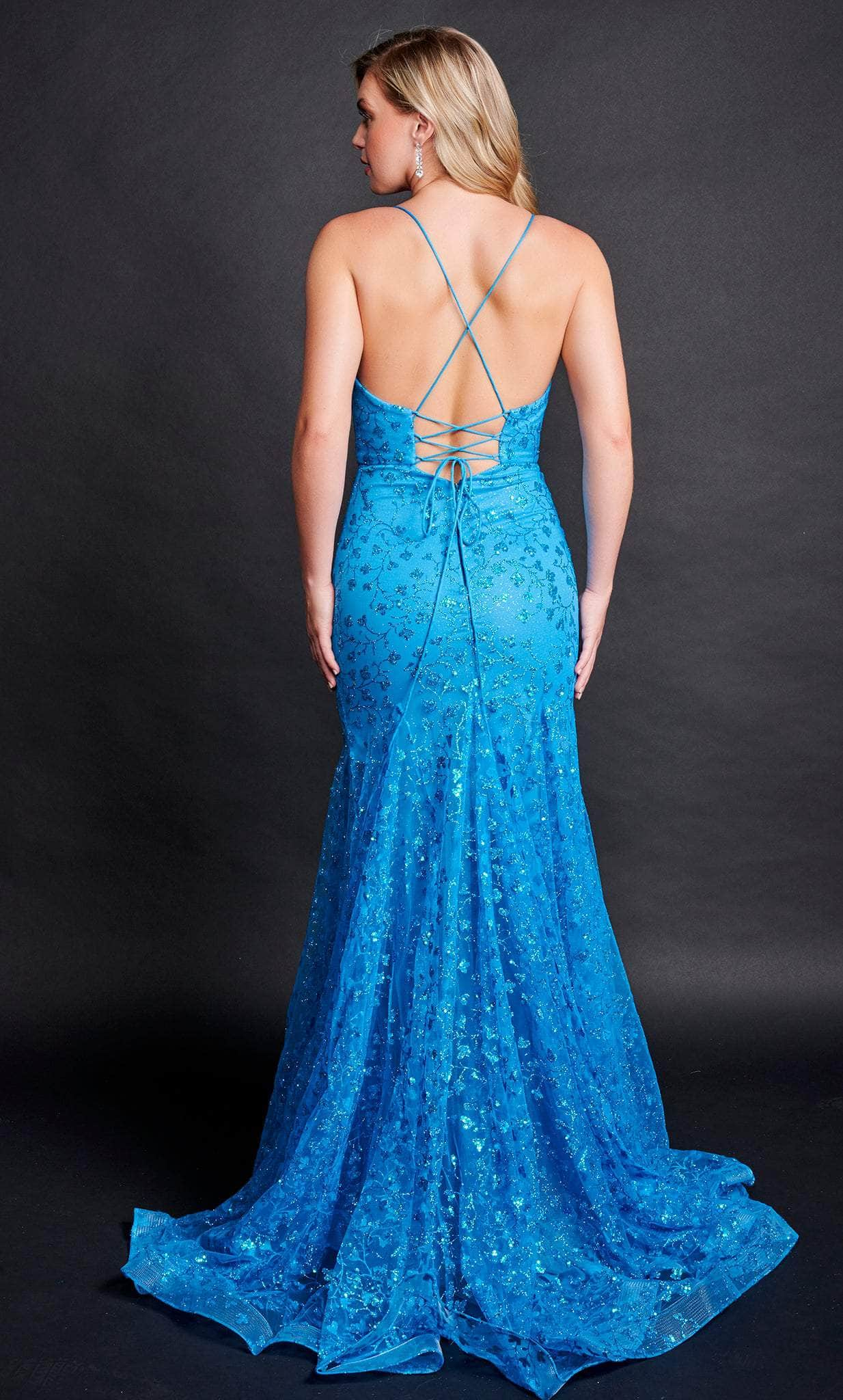 Nina Canacci 8210 - Sleeveless Lace-up Back Prom Gown Special Occasion Dress