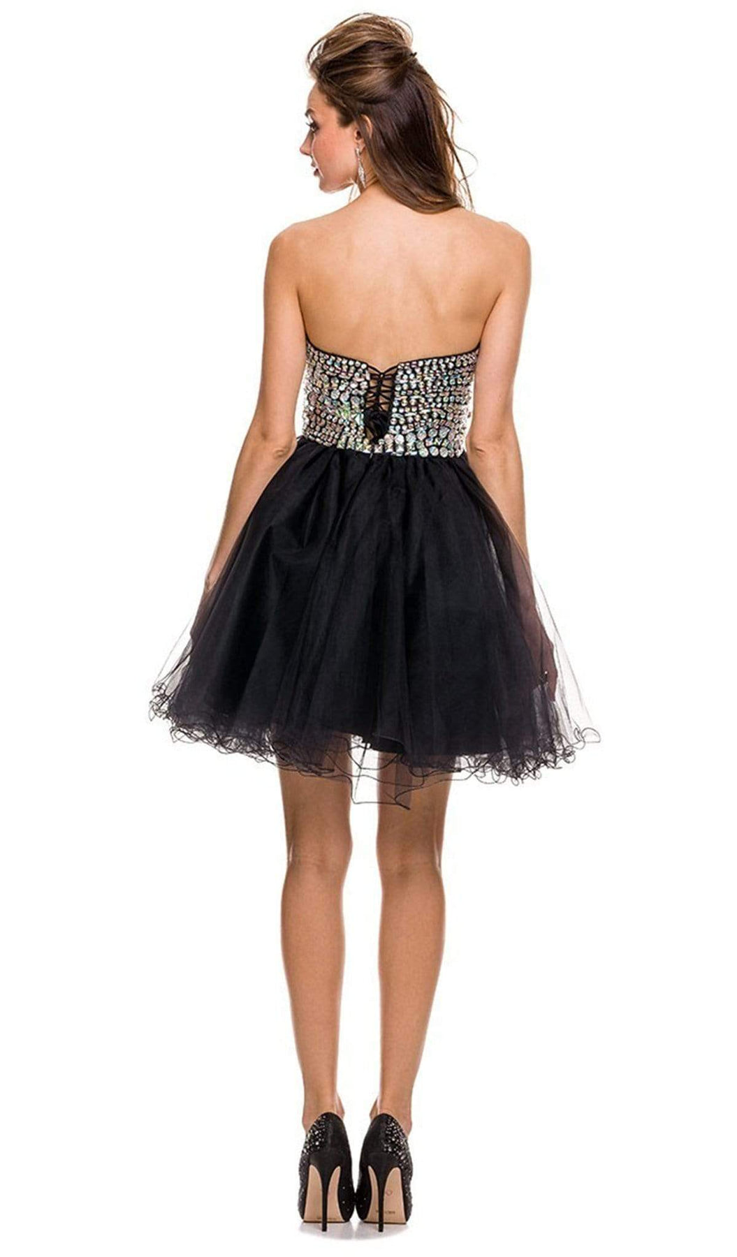 Nox Anabel - 6010 Beaded Sweetheart A-Line Dress Special Occasion Dress