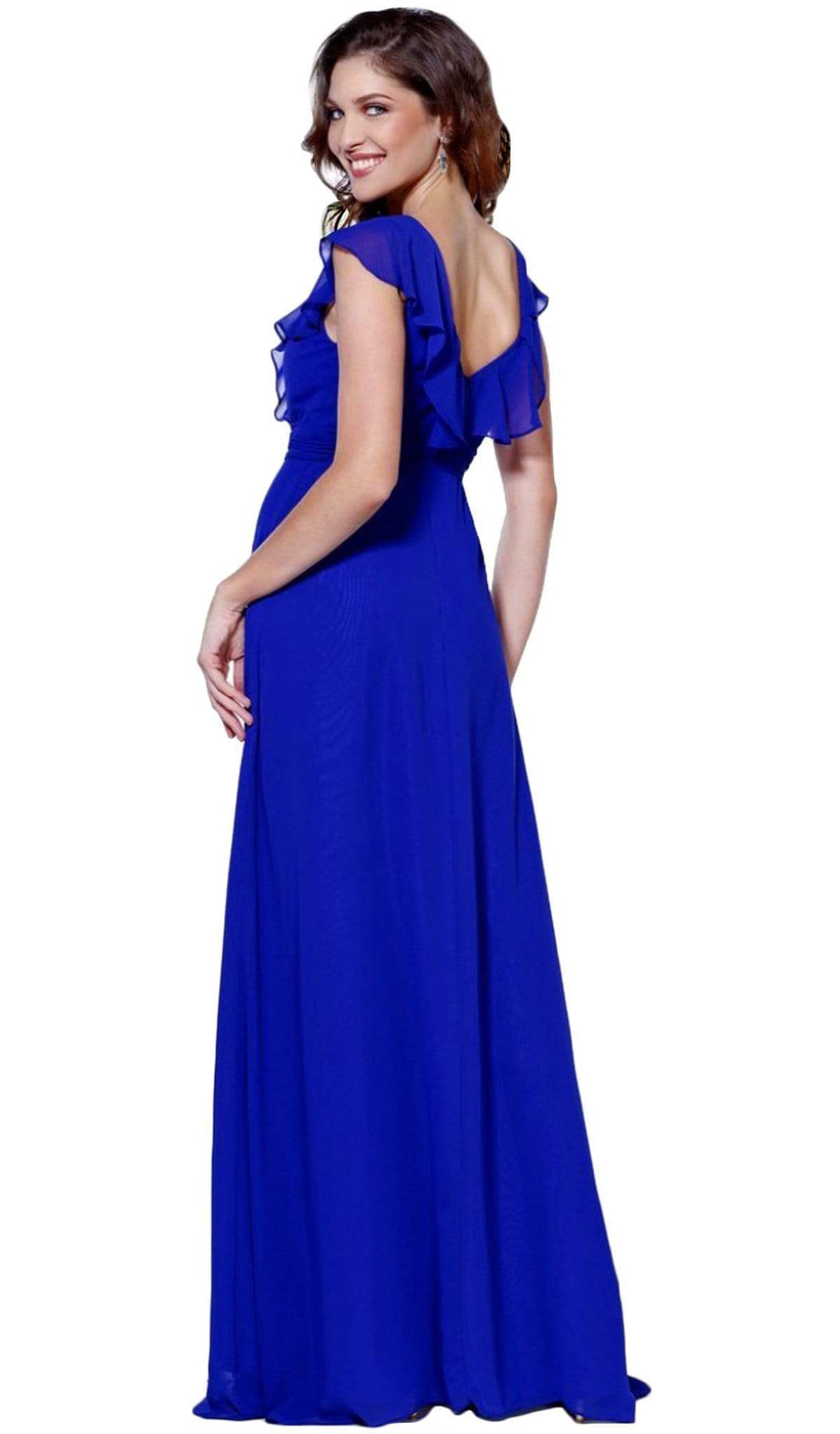 Nox Anabel - 7123 Butterfly Sleeved Dress Special Occasion Dress