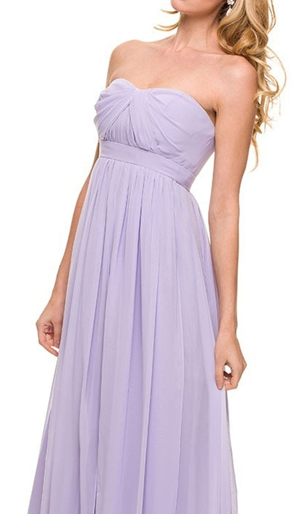 Nox Anabel - 7124 Pleated Sweetheart A-line Long Formal Gown Special Occasion Dress