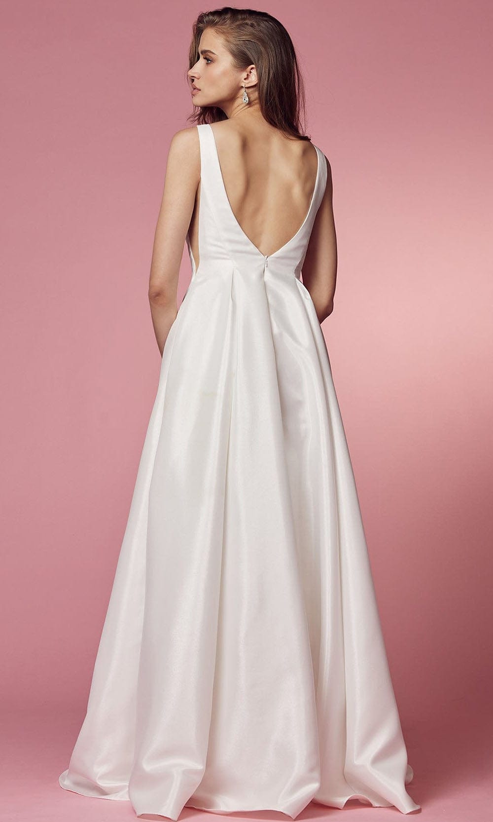 Nox Anabel Bridal E156PW - Sleeveless Bridal Dress Bridal Dresses