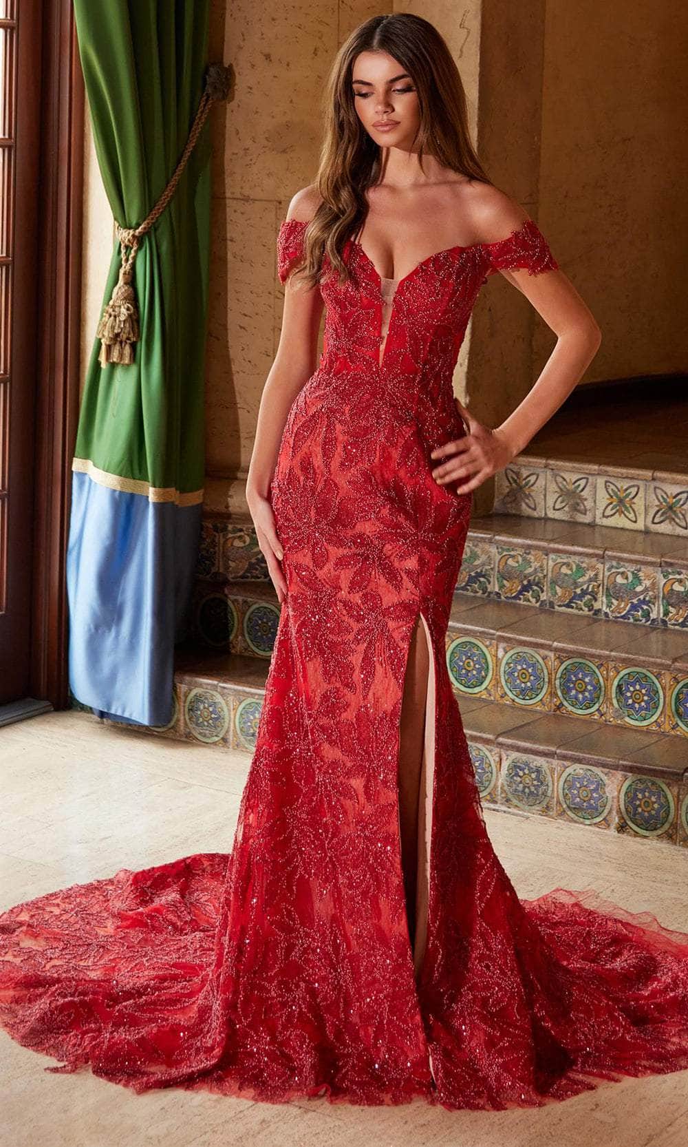 Nox Anabel C1600 - Stunning Sheath Gown with Sequins Prom Dresses