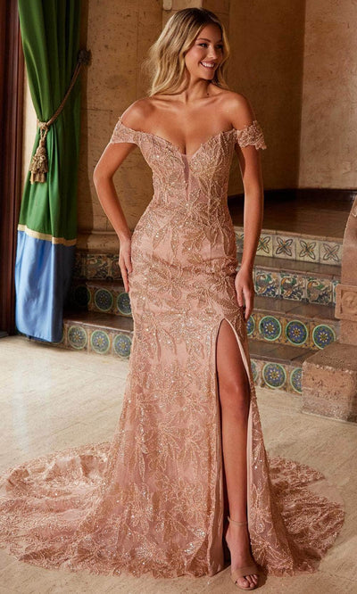 Nox Anabel C1600 - Stunning Sheath Gown with Sequins Prom Dresses