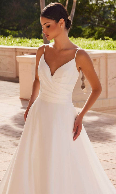 Nox Anabel JE1015 - Embroidered Trumpet Gown Wedding Dresses