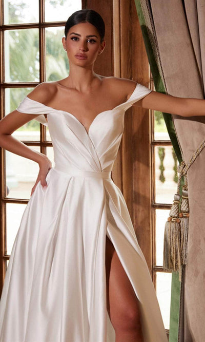 Nox Anabel JE1016 - Classic Ballgown with Pleated Bodice Wedding Dresses