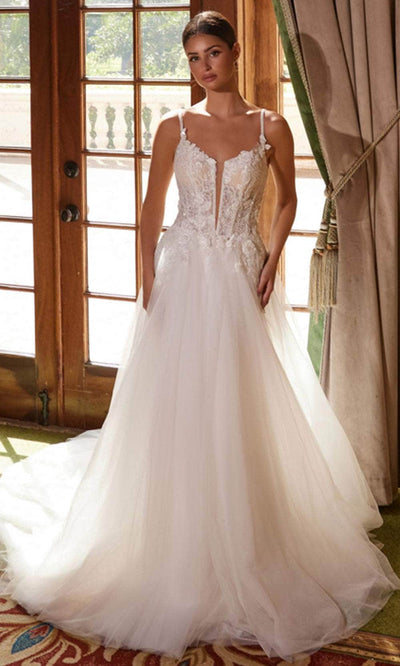 Nox Anabel JE1021 - Stunning Beaded Tulle A-line Gown Wedding Dresses