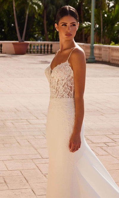 Nox Anabel JW1036L - Lace Applique Mermaid Bridal Gown Wedding Dresses