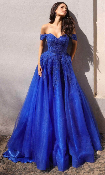 Nox Anabel R1303P - Elegant Tulle Ballgown with Lace Bodice Ball Gowns