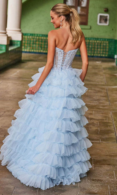 Nox Anabel R1688 - Layered Ruffle Formal Dress Ball Gowns
