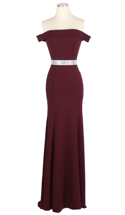 Off Shoulder Long Formal Evening Dress Evening Dresses
