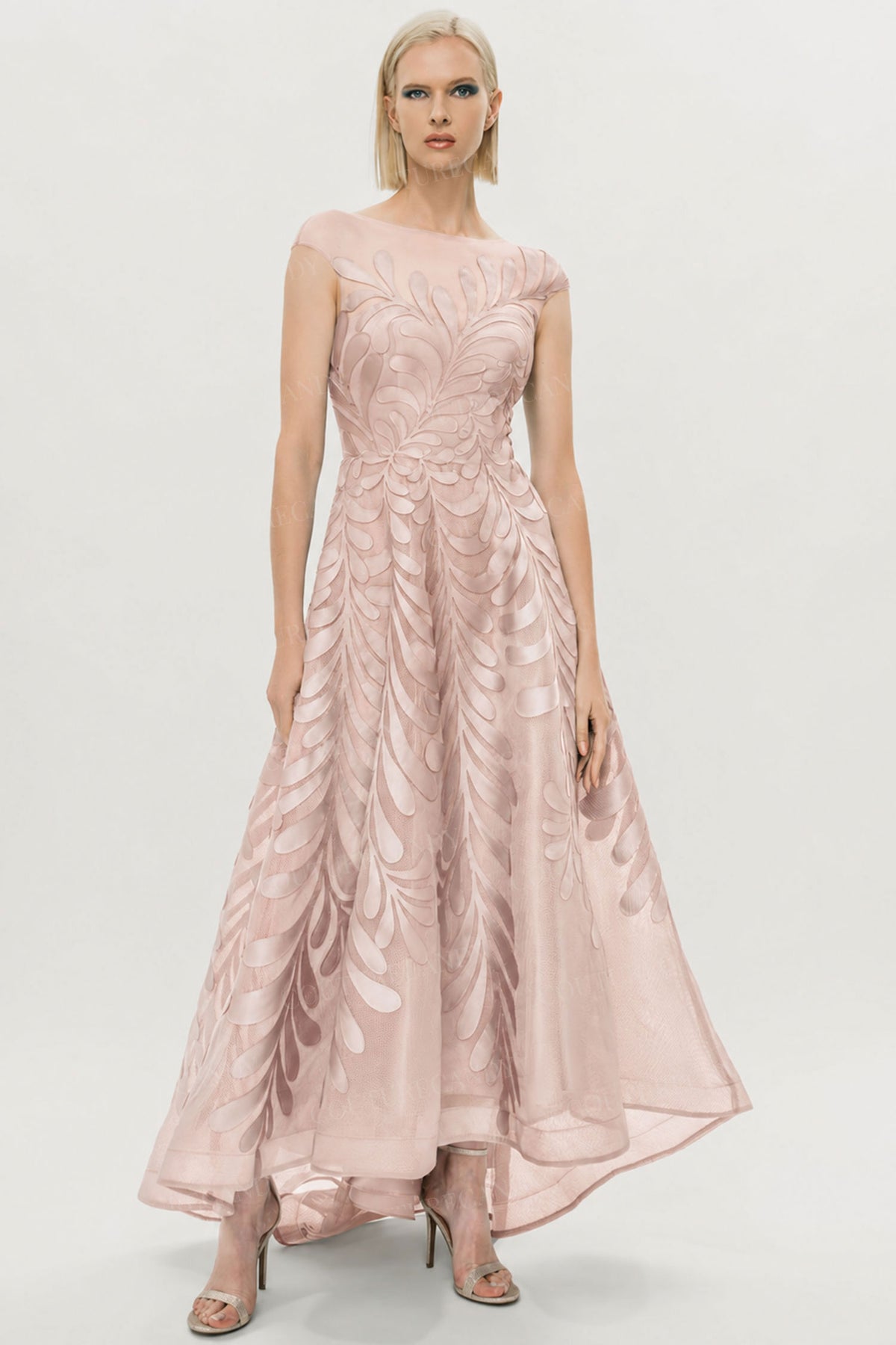 Hynes Park M343 - Bateau High Low Dress