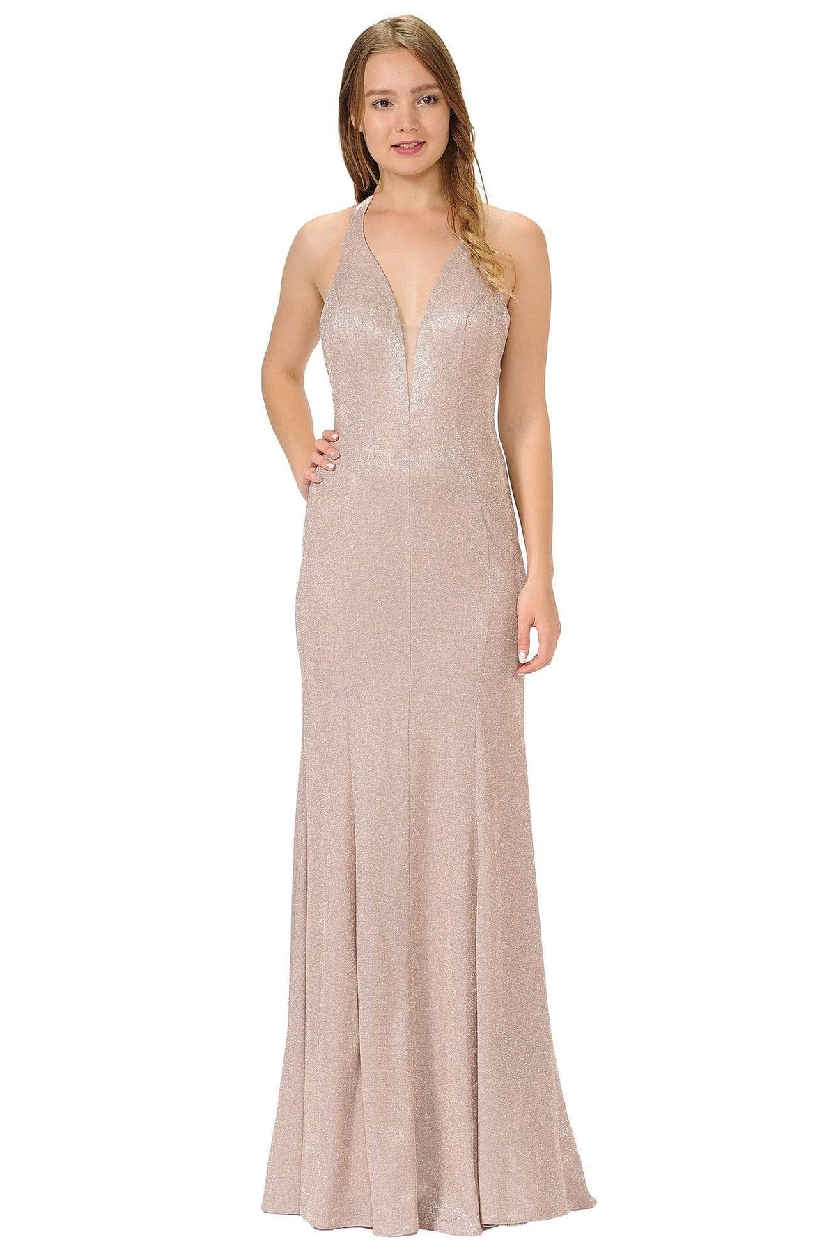 Poly USA 8384 - Long Mermaid Dress - Glitter Crepe Fabric, 60% Metallic/Glitter, 40% POLYESTER, Glitter Jersey Knit, Backless, Bra Cups Inserts, Back Poly USA 8384 - Long Mermaid Dress - Glitter Crepe Fabric, 60% Metallic/Glitter, 40% POLYESTER, Glitter Jersey Knit, Backless, Bra Cups Inserts, Back