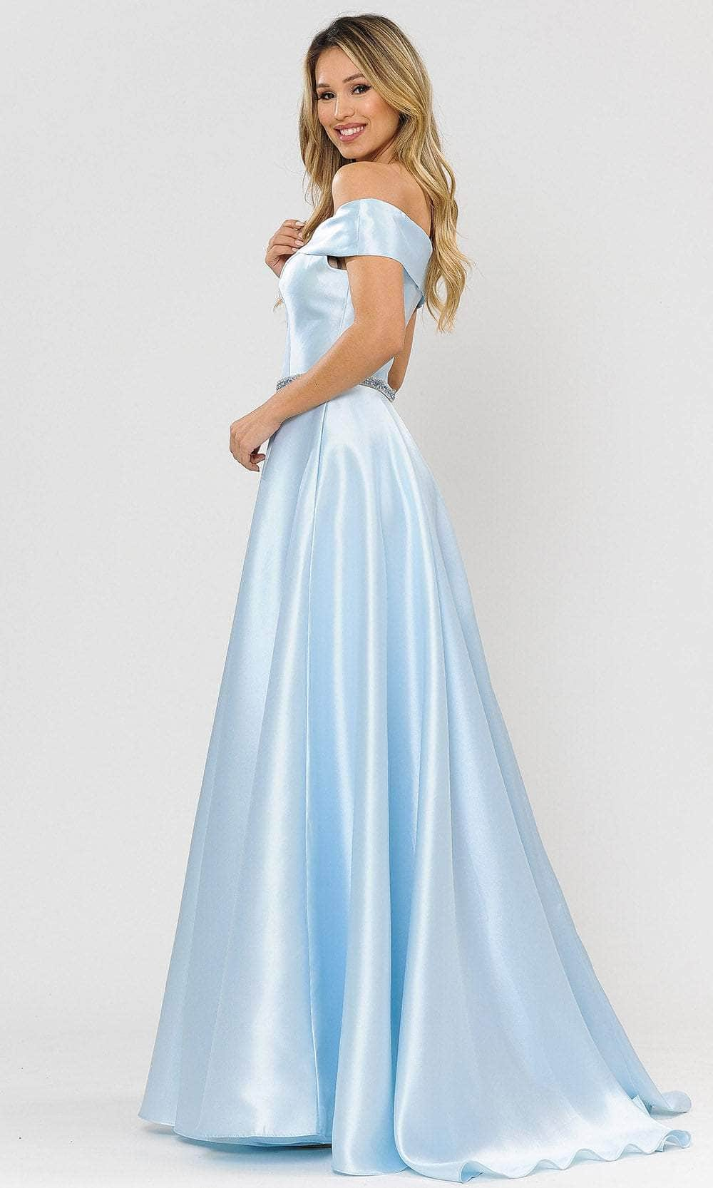 Poly USA 8680 - Off-Shoulder Mikado Dress Prom Dresses