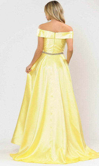 Poly USA 8680 - Off-Shoulder Mikado Dress Prom Dresses