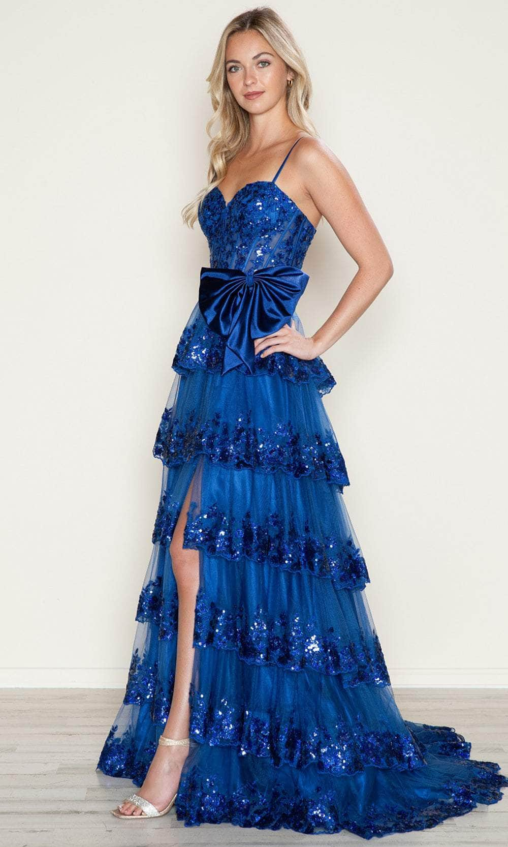 Poly USA 9626 - Sweetheart Neckline Lace Prom Gown Evening Dresses