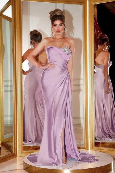 Portia and Scarlett - PS21218 Sweetheart Neck Drape Fitted Gown Bridesmaid Dresses