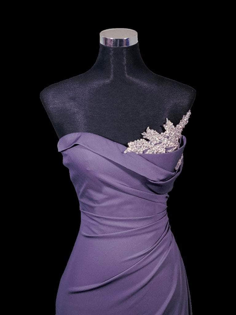 Portia and Scarlett - PS21218 Sweetheart Neck Drape Fitted Gown Bridesmaid Dresses