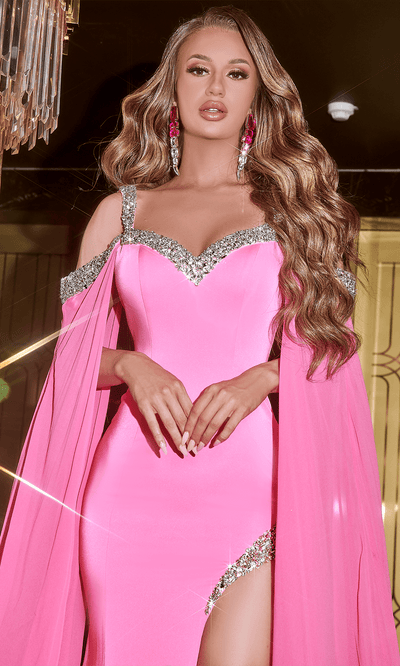 Portia and Scarlett PS23160 - Jeweled Cascade Prom Dress Special Occasion Dress