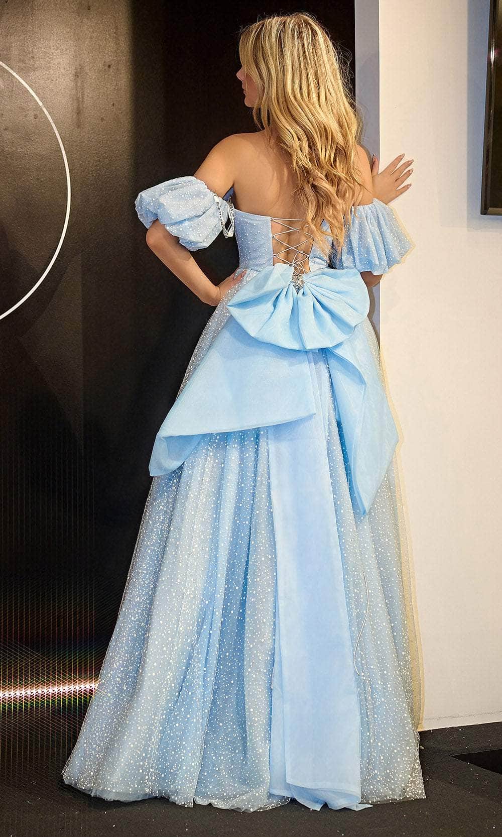 Portia and Scarlett PS24066 - Sweetheart Ballgown with Slit Special Occasion Dress