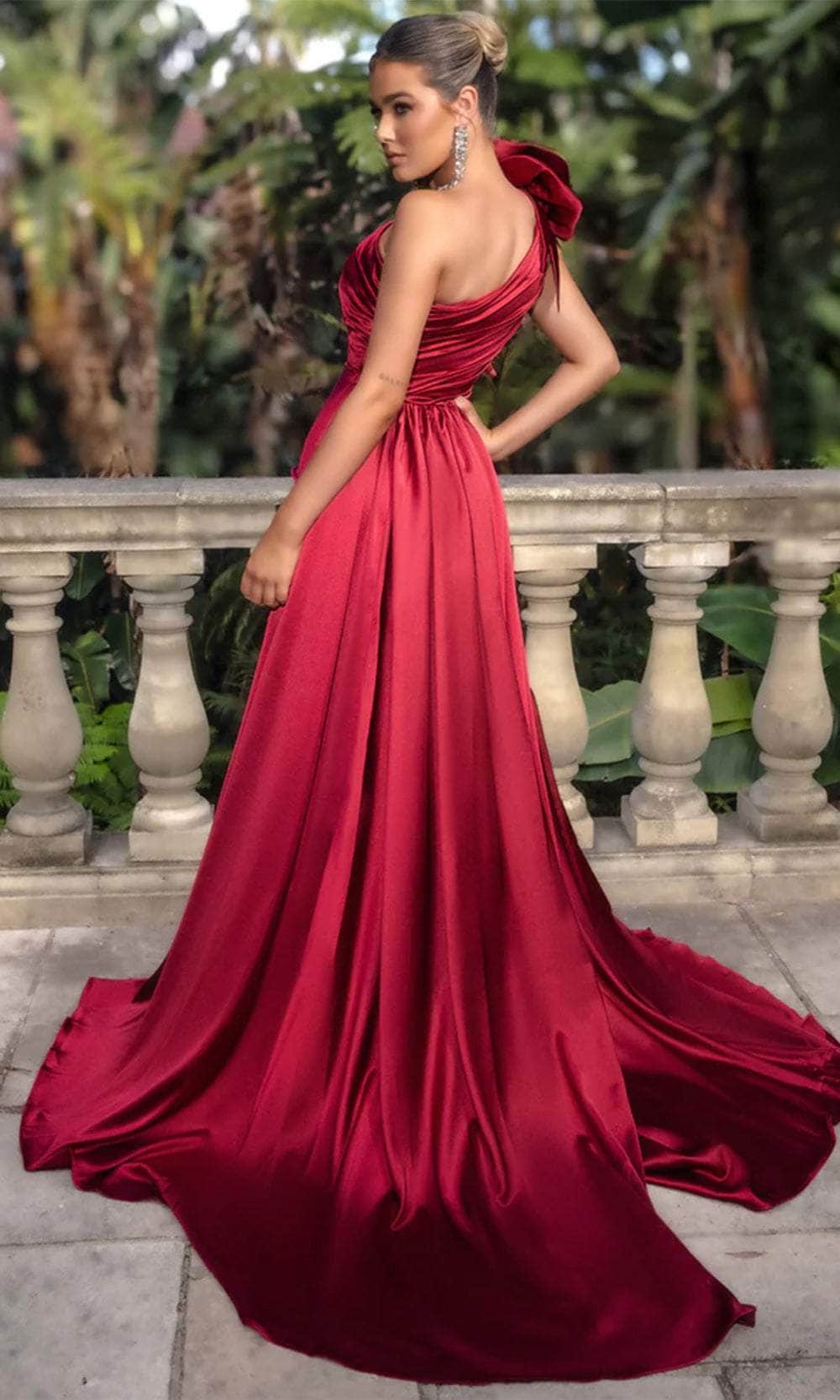 Portia and Scarlett PS24738 - One-Shoulder Fitted Bodice Prom Dress Prom Dresses