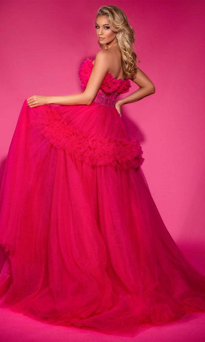 Portia and Scarlett PS25305 - Beaded Strapless Ballgown Ball Gowns