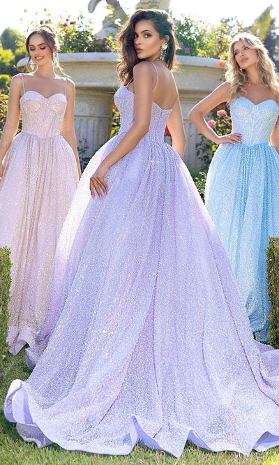 Portia and Scarlett PS25308 - Sweetheart Corset Bodice Prom Ballgown Quinceanera Dresses