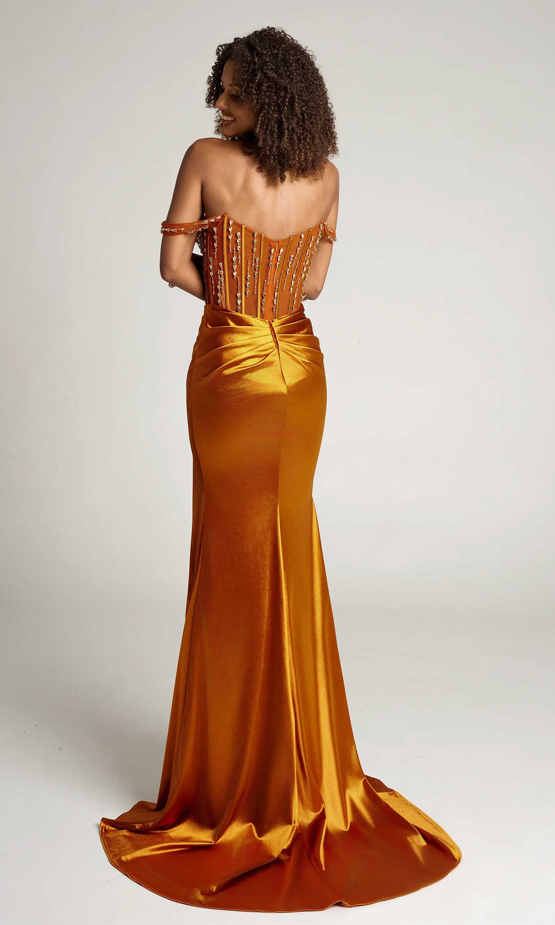 Portia and Scarlett PS26046 - Sleeveless Hand-Beaded Fitted Dress