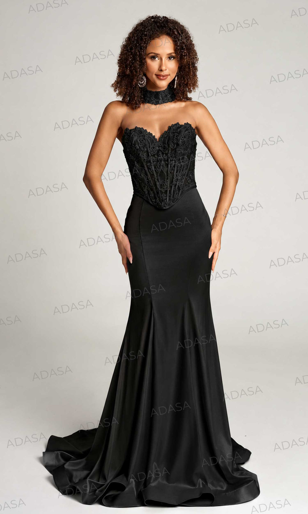 Portia and Scarlett PS26086 - Embroidered Top Sweetheart Evening Gown