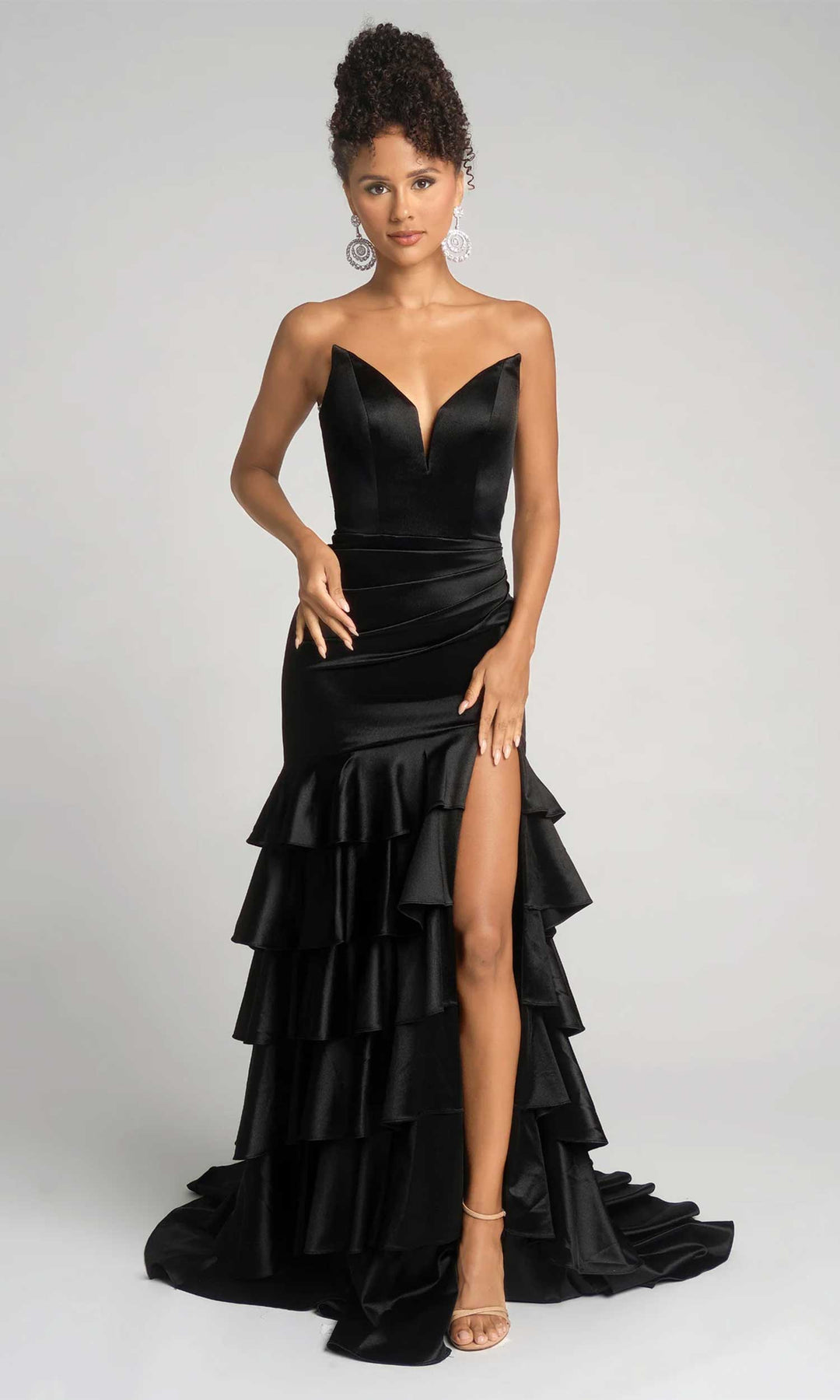 Portia and Scarlett XO021 - Strapless Trumpet Evening Dress
