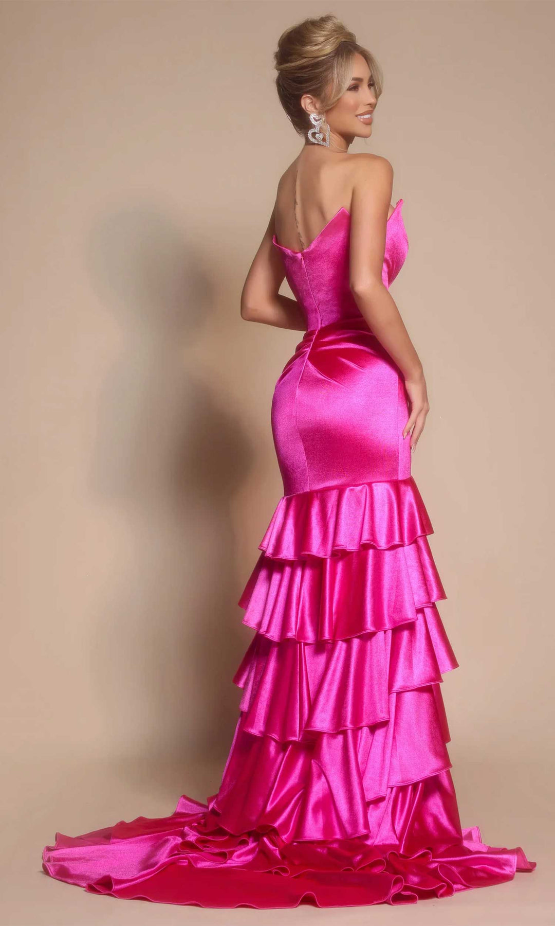 Portia and Scarlett XO021 - Strapless Trumpet Evening Dress