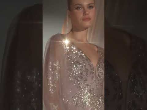 Ladivine CD0102 - Applique A-Line Tulle Gown