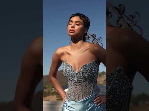 Ladivine CDS538 - Strapless Sweetheart Prom Gown