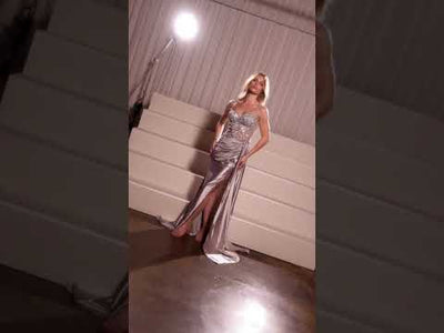 Ladivine CD774 - Sweetheart Embellished Prom Gown