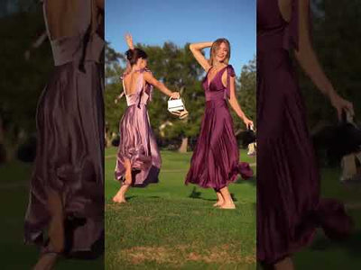 Ladivine 7499 - Tea Length Sleeveless Dress