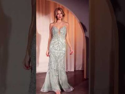 Ladivine CC0240 - Elegant Mermaid Prom Gown