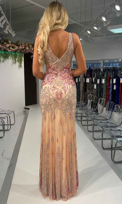 Primavera Couture 12180 - Jeweled Sleeveless Prom Dress Special Occasion Dress