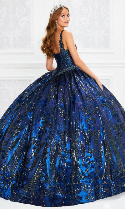 Princesa by Ariana Vara PR12009 - Lace V-Neck Ball Gown Quinceanera Dresses