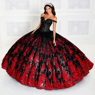 Princesa by Ariana Vara PR12275 - V-Neck Quinceañera Ball Gown Special Occasion Dress