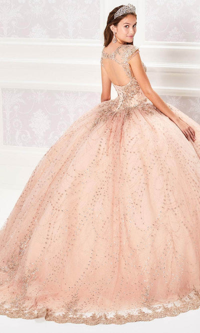 Princesa by Ariana Vara PR21964 - Cap Sleeve Embellished Ball Gown Quinceanera Dresses