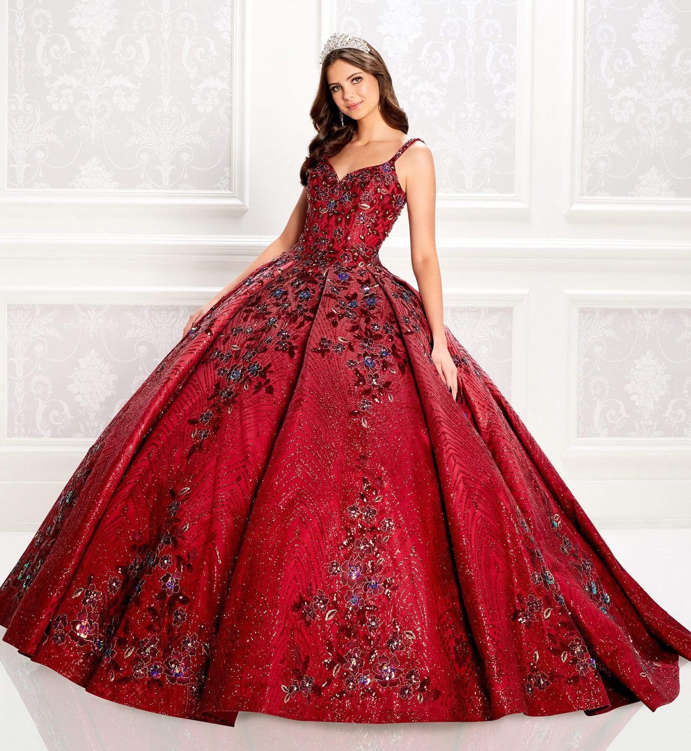 Princesa by Ariana Vara - PR22023 Beaded Sweetheart Gown Quinceanera Dresses