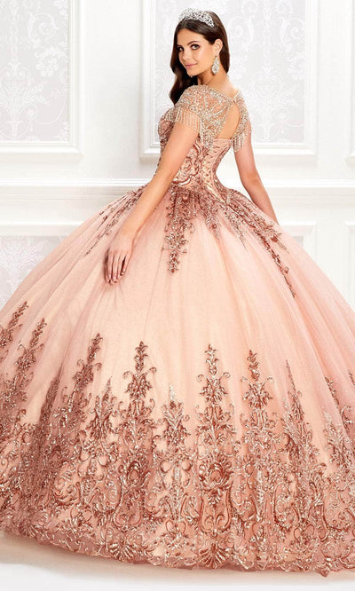 Princesa by Ariana Vara PR22026 - Beaded Jewel Neckline Ballgown Quinceanera Dresses